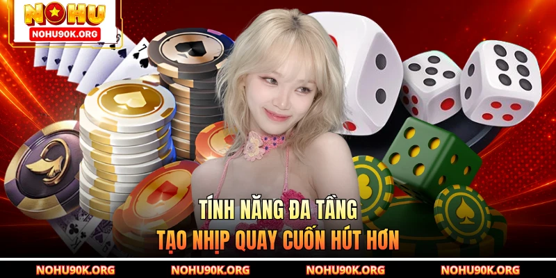 Tính năng đa tầng tạo nhịp quay cuốn hút hơn
